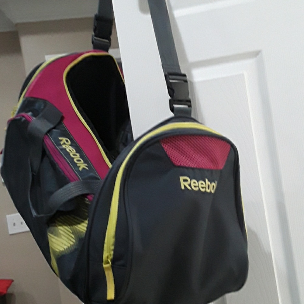 Large Reebok gym bag.